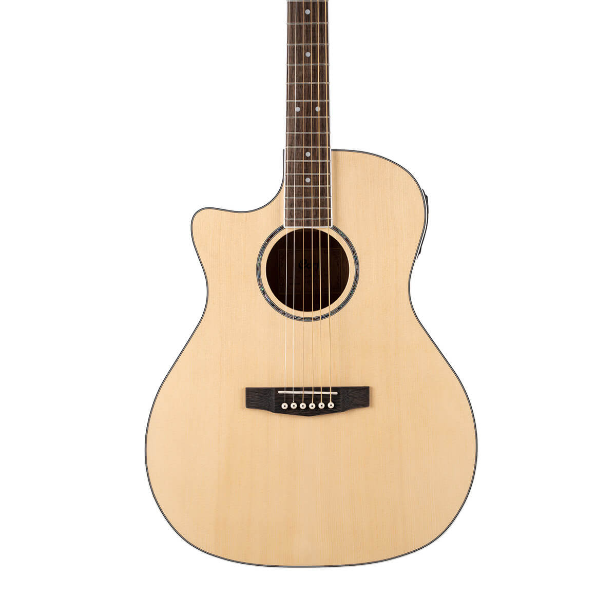 Cort GA-MEDX Grand Auditorium Electro-Acoustic - Open Pore with Bag
