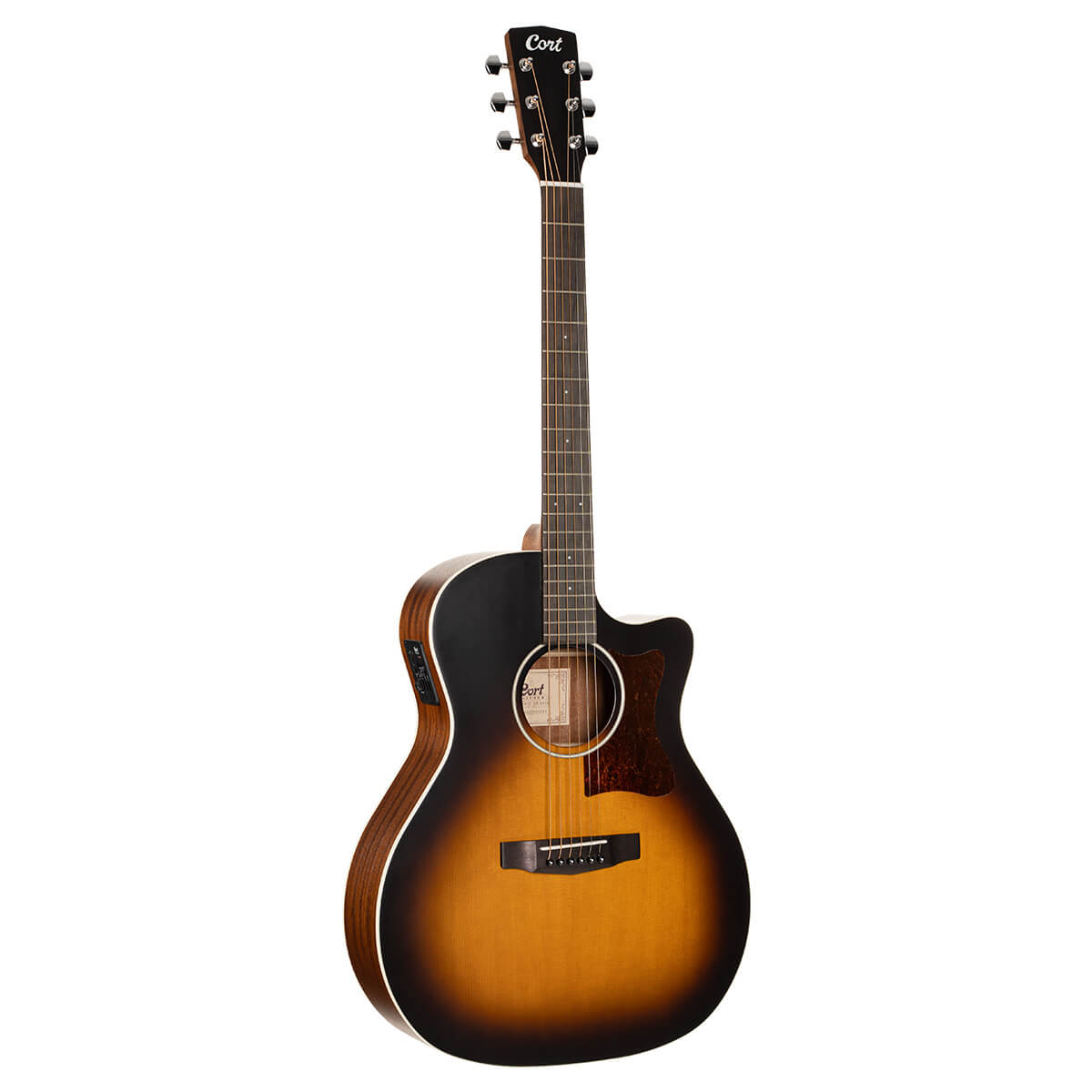 Cort GA1E Grand Auditorium Electro-Acoustic - Open Pore Sunburst