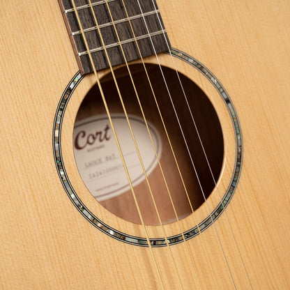 Cort L60CE OM Electro-Acoustic - Natural Gloss