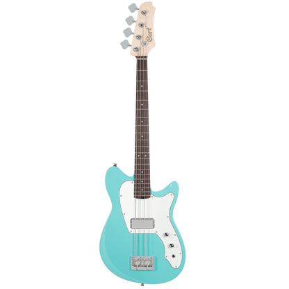 Cort Retro 304 Short-Scale Bass - Seafoam Green with Bag