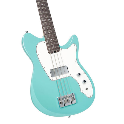 Cort Retro 304 Short-Scale Bass - Seafoam Green with Bag
