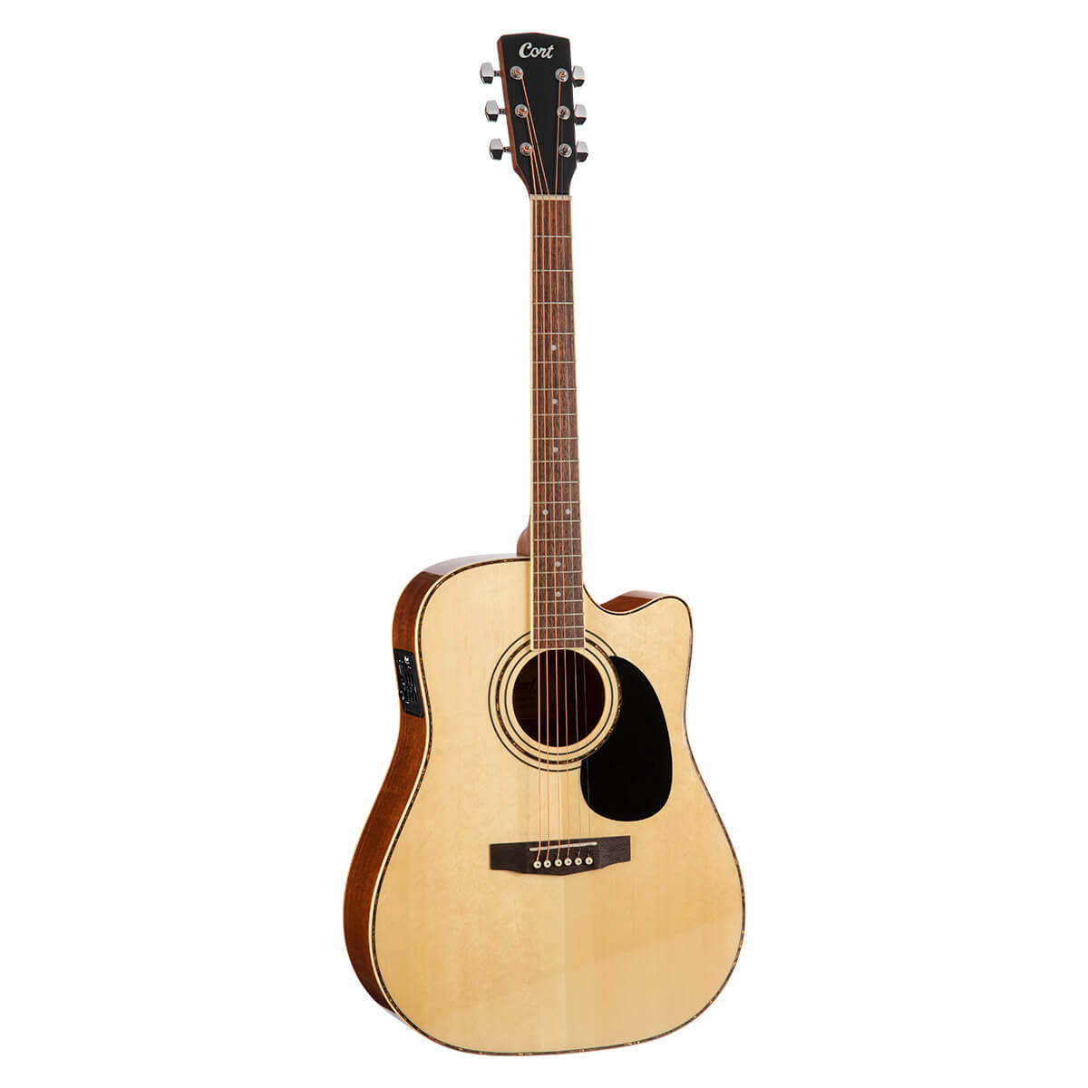 Cort AD880CE Dreadnought Electro-Acoustic - Natural Satin