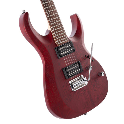 Cort X100 Electric Guitar - Open Pore Black Cherry