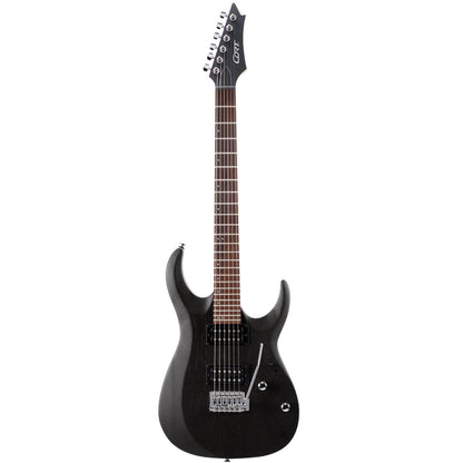 Cort X100 Electric Guitar - Open Pore Black