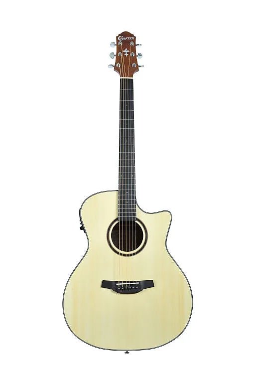 Crafter HG100 - CE Grand auditorium Acoustic - electric Guitar - Fouche Guitars