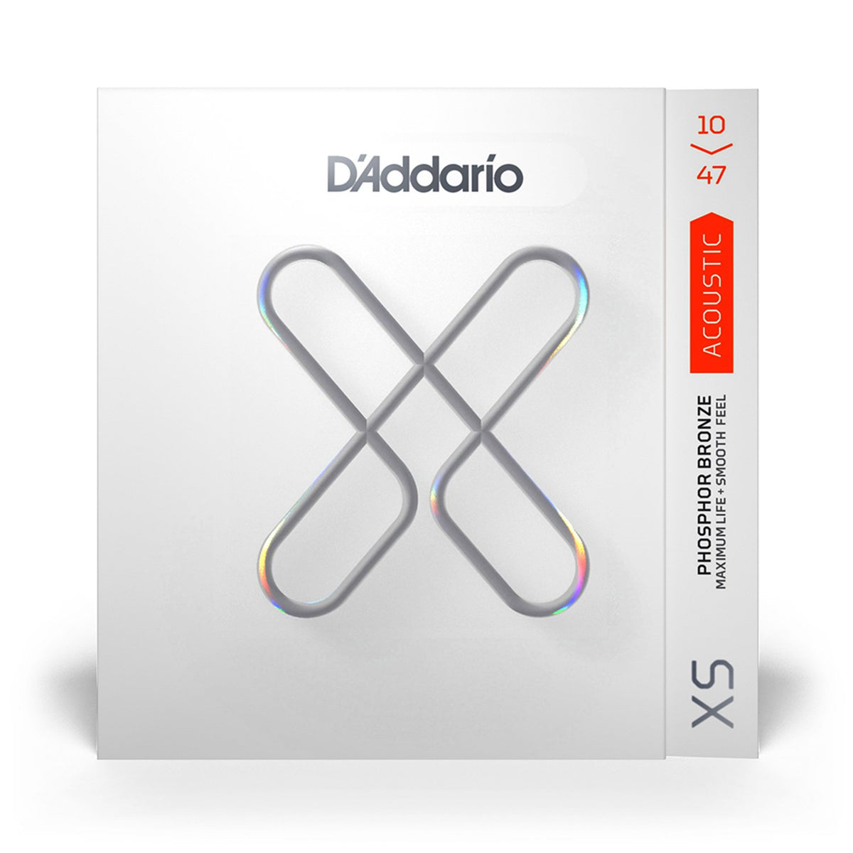 D'Addario XSAPB1047 Acoustic Guitar Strings – XS Phosphor Bronze Extra Light 10-47