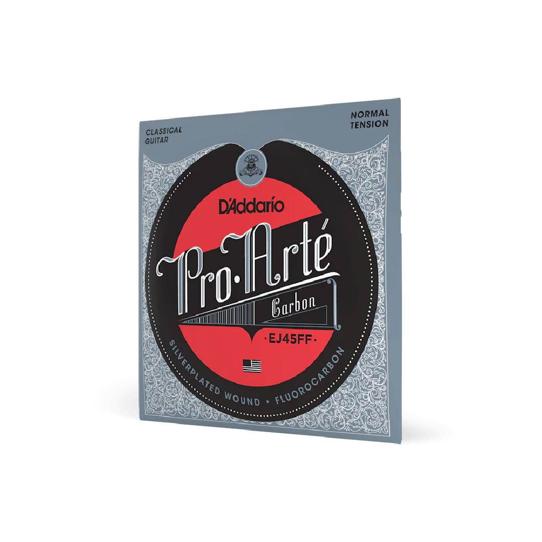 D'Addario EJ45FF Classical Guitar Strings – Pro-Arté Carbon Normal Tension