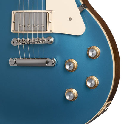 Gibson LPS6P00 - PH Les Paul STD 60s Plain Top Pelham Blue - Fouche Guitars