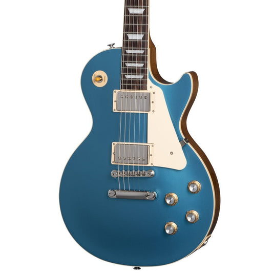 Gibson LPS6P00 - PH Les Paul STD 60s Plain Top Pelham Blue - Fouche Guitars