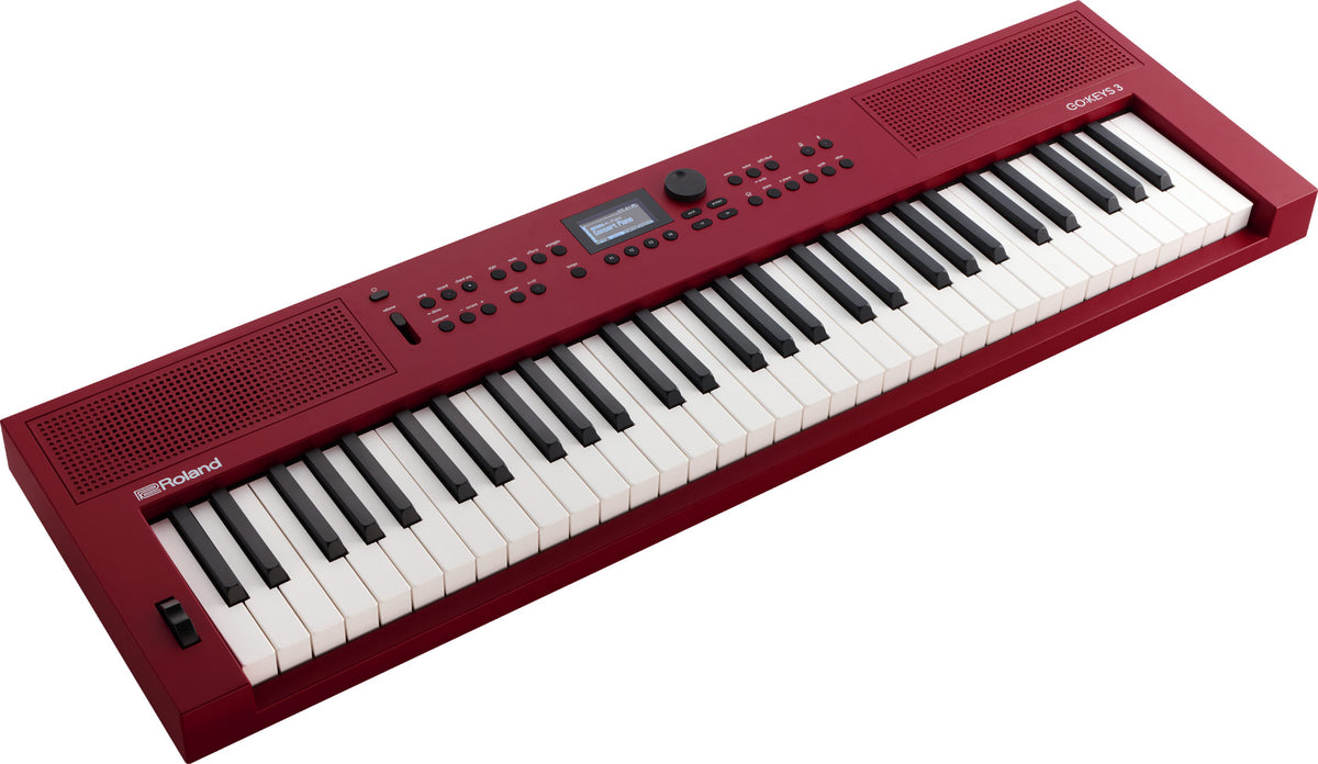 Roland GO:KEYS 3 61-Key Music Creation Keyboard - Dark Red
