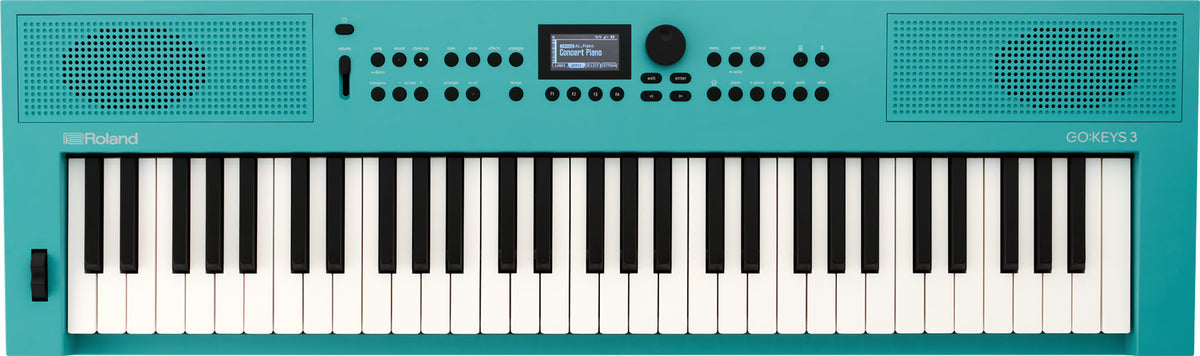 Roland GO:KEYS 3 61-Key Music Creation Keyboard - Turquoise