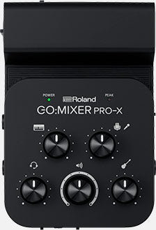 Roland GO:MIXER PRO-X Audio Mixer for Smartphones