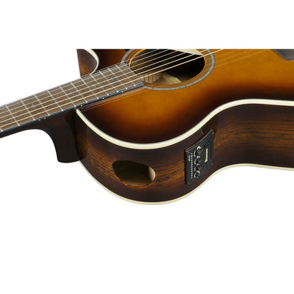 Ibanez AE160 Acoustic Electric Guitar, Vintage Mahogany Sunburst High Gloss