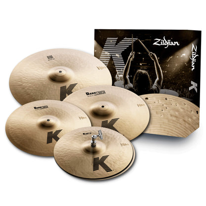 Zildjian K Cymbal Pack + Free 18" Dark Crash