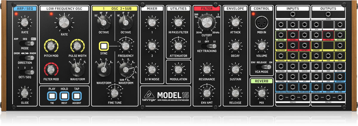 Behringer Model 15 Semi-modular Analog Synthesizer