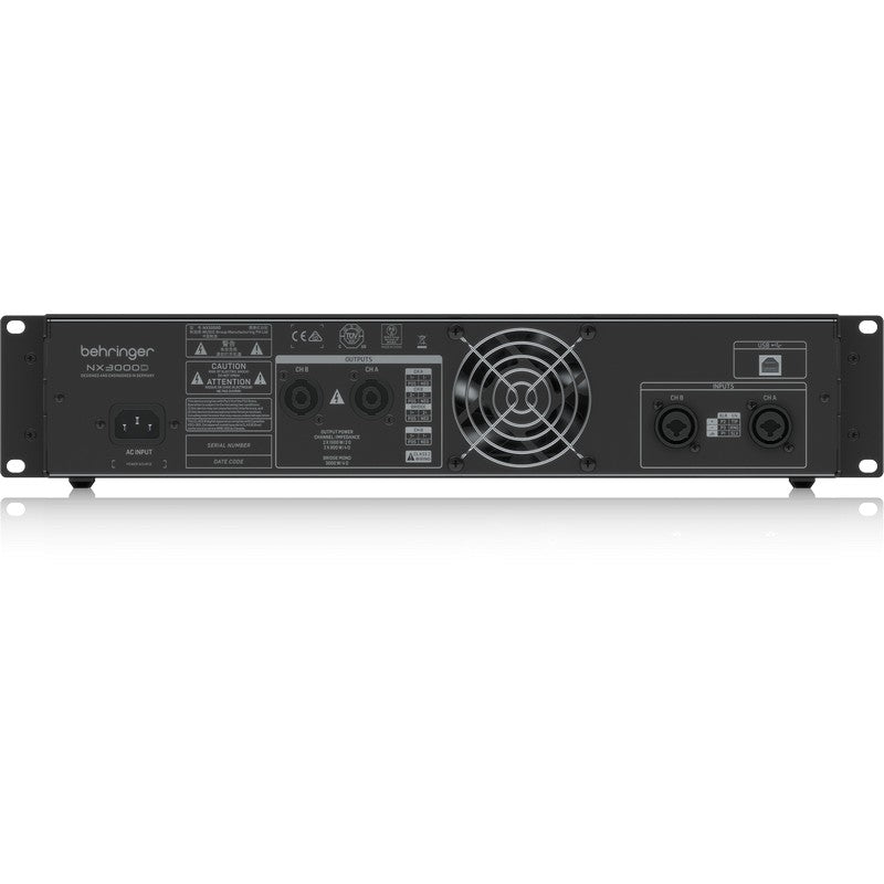 Behringer NX3000D 3000W Power Amp with DSP