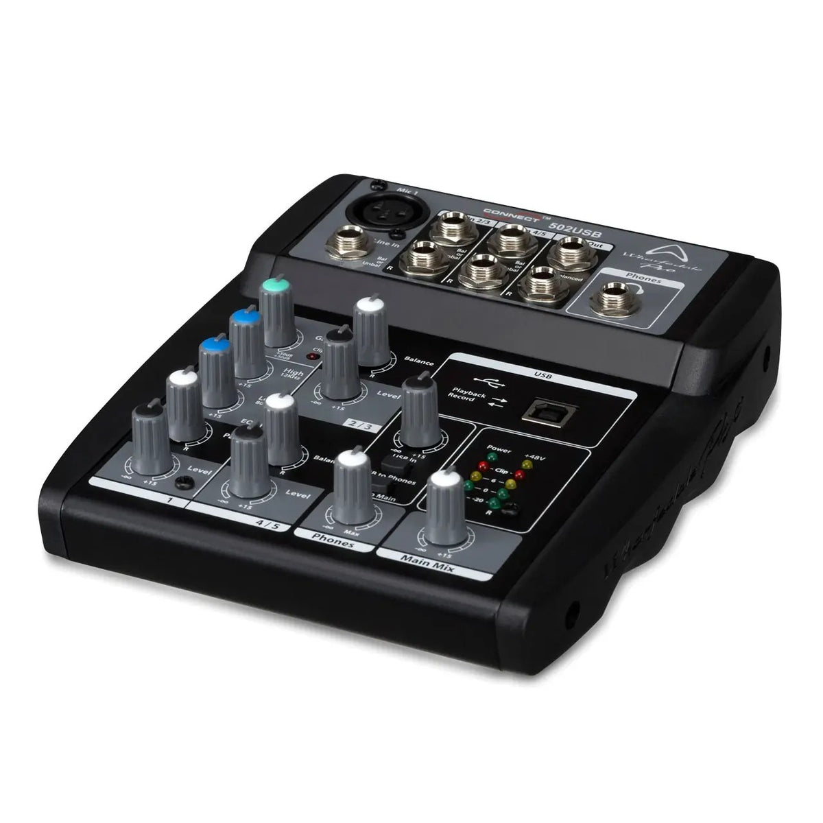 Wharfedale Connect 502 USB - 5 Input Mixer