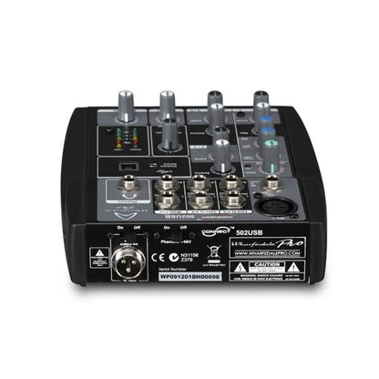 Wharfedale Connect 502 USB - 5 Input Mixer