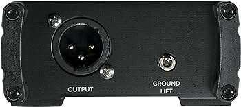 Mackie MDB-1P 1-Channel Passive Direct Box