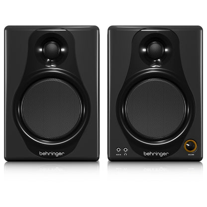 Behringer Media 40USB 4 inch Powered Studio Monitors with USB