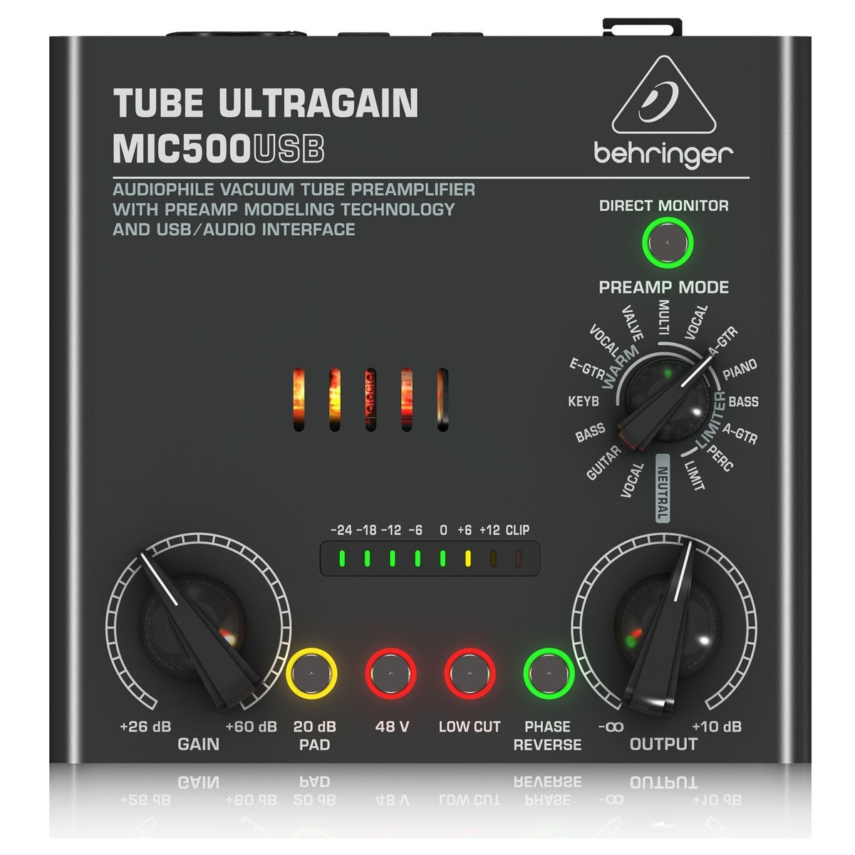 Behringer MIC500USB Vacuum Tube Preamp