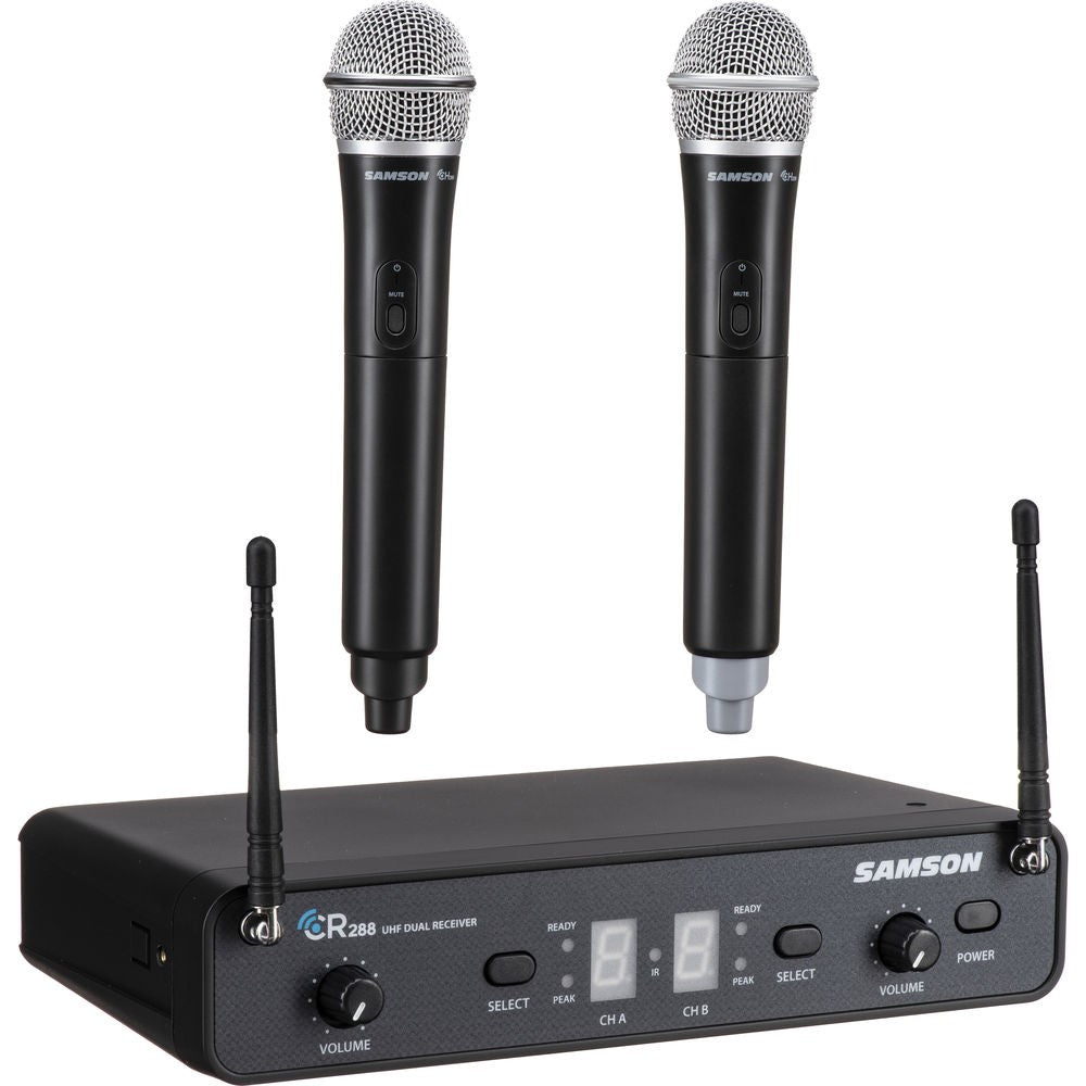 Samson Concert 288 Handheld Dual-Channel Wireless System with Q6 Microphone
