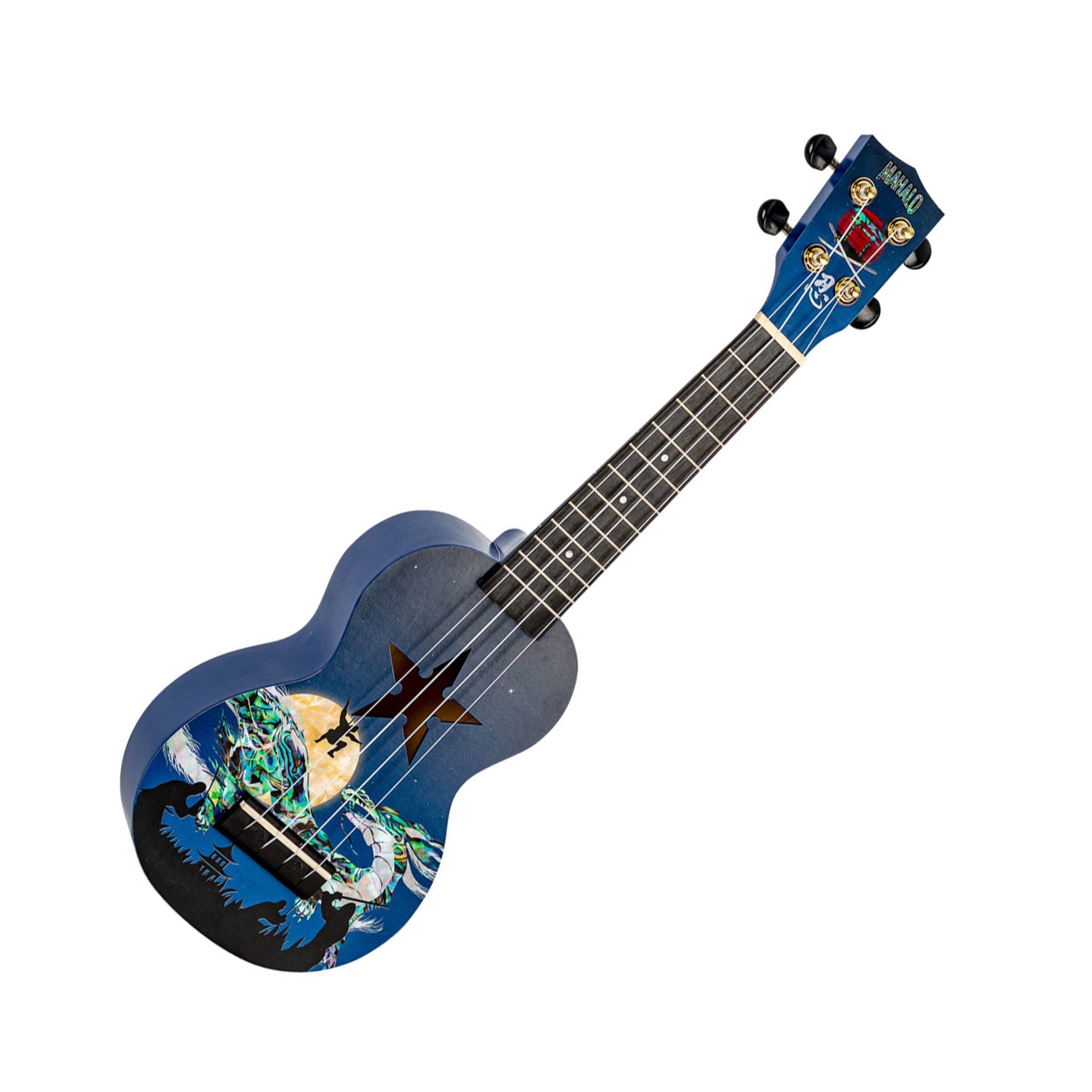 Mahalo Art Series Soprano Ukulele – Ninja - Fouche Guitars