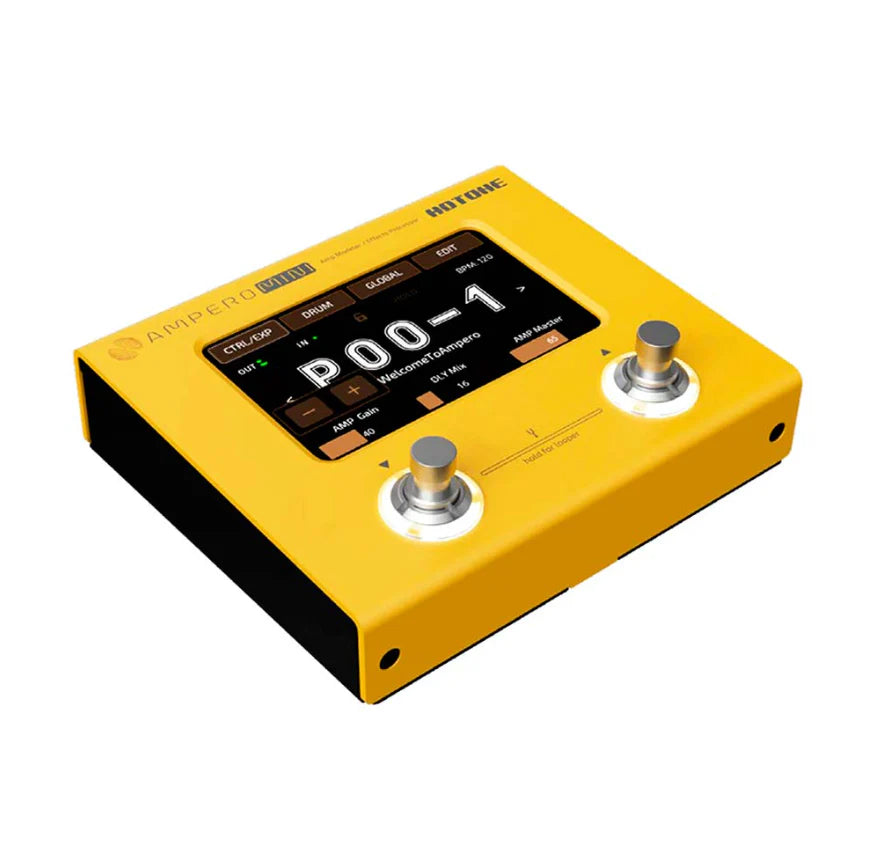 Hotone Ampero Mini MP-50 Multi Effects Pedal - Marigold