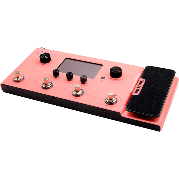 Hotone Ampero MP-100 Amp Modeler and Effects Processor - Pink