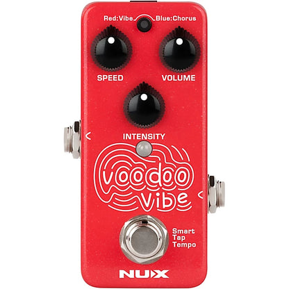NUX Voodoo Vibe Mini Uni-Vibe Effects Pedal - Red