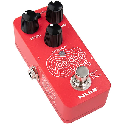 NUX Voodoo Vibe Mini Uni-Vibe Effects Pedal - Red