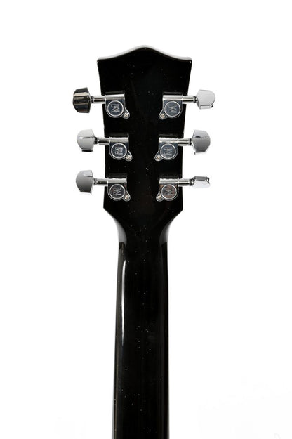 Sigma GJM-1E-MFBK Acoustic Guitar: Black Sparkle