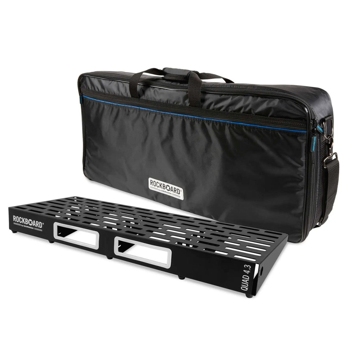 Warwick RockBoard QUAD 4.3 Pedalboard with Gig Bag
