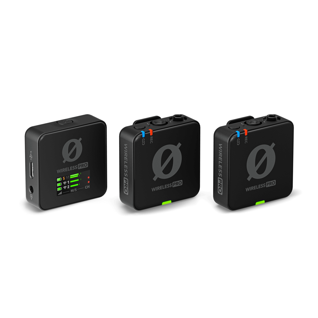 RODE Wireless PRO Dual-Channel Wireless Microphone System