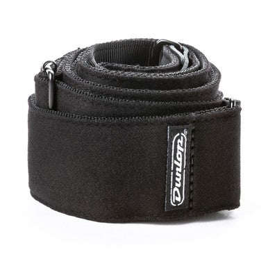 Dunlop Jacquard Plain Strap - Black