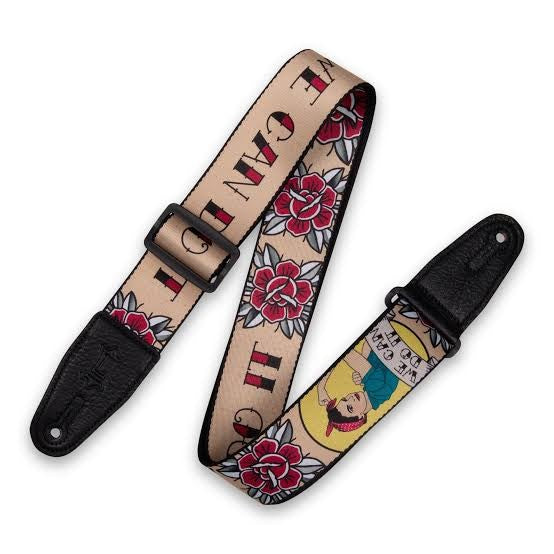 Levy's MPD2 Polyester Guitar Strap - Rosie the Riveter