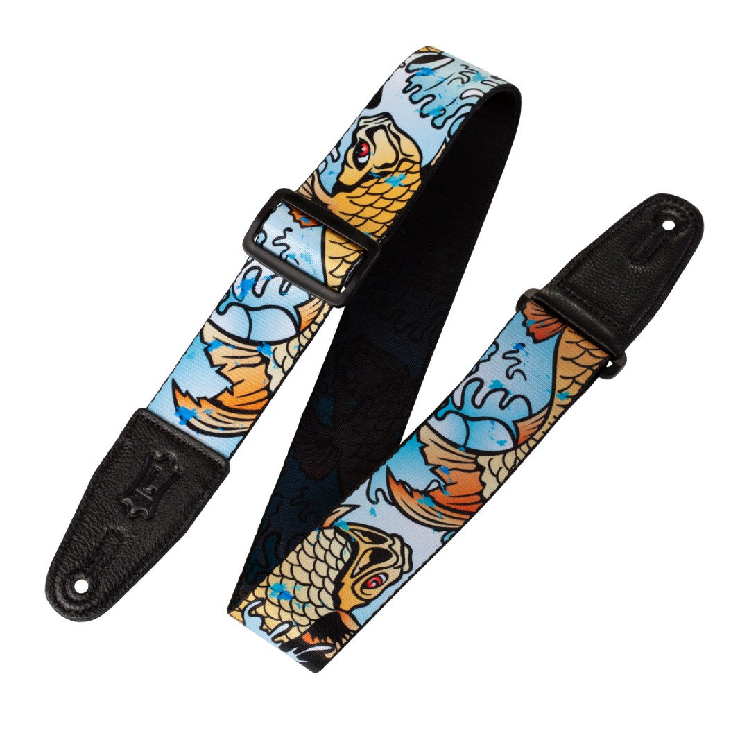 Levy's MPD2 Polyester Guitar Strap - Koi