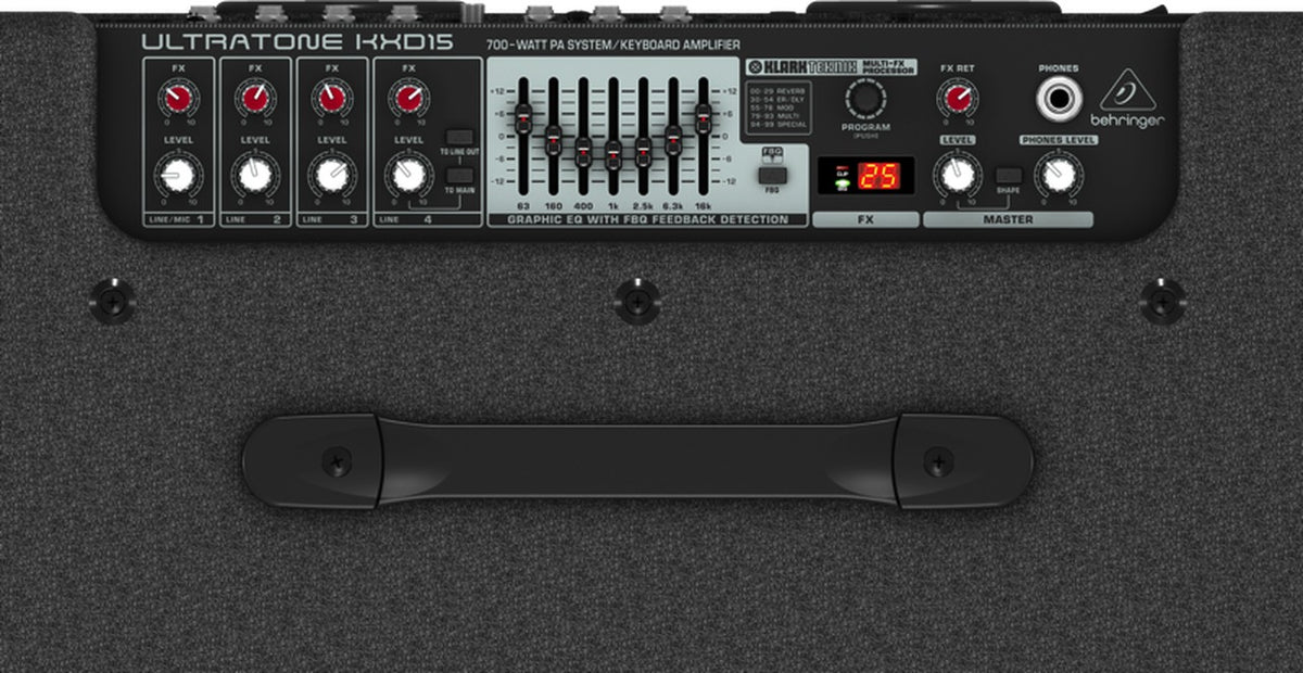 Behringer Ultratone KXD15 600W 15" PA System / Keyboard Amp