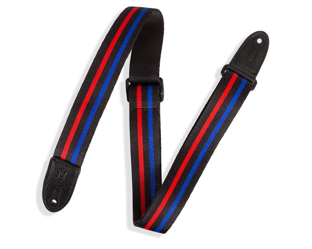Levy's MPJR-006 Kids Guitar Strap - Racing Stripe