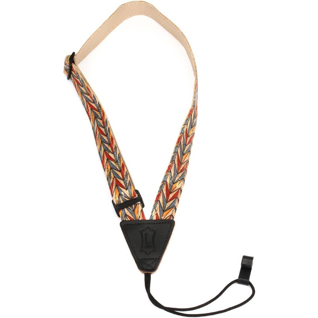 Levy's MX23-002 1" Wide Cork Classical and Ukulele Strap