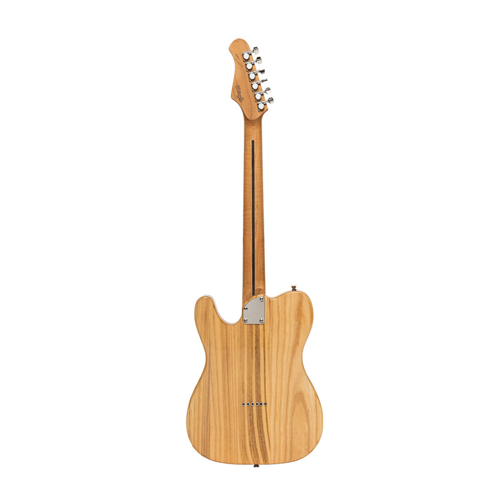 Stagg SETPLUS NAT - Vintage “T” Series Electric Guitar (Natural) | Stagg Guitar for Beginners, Students & Stage
