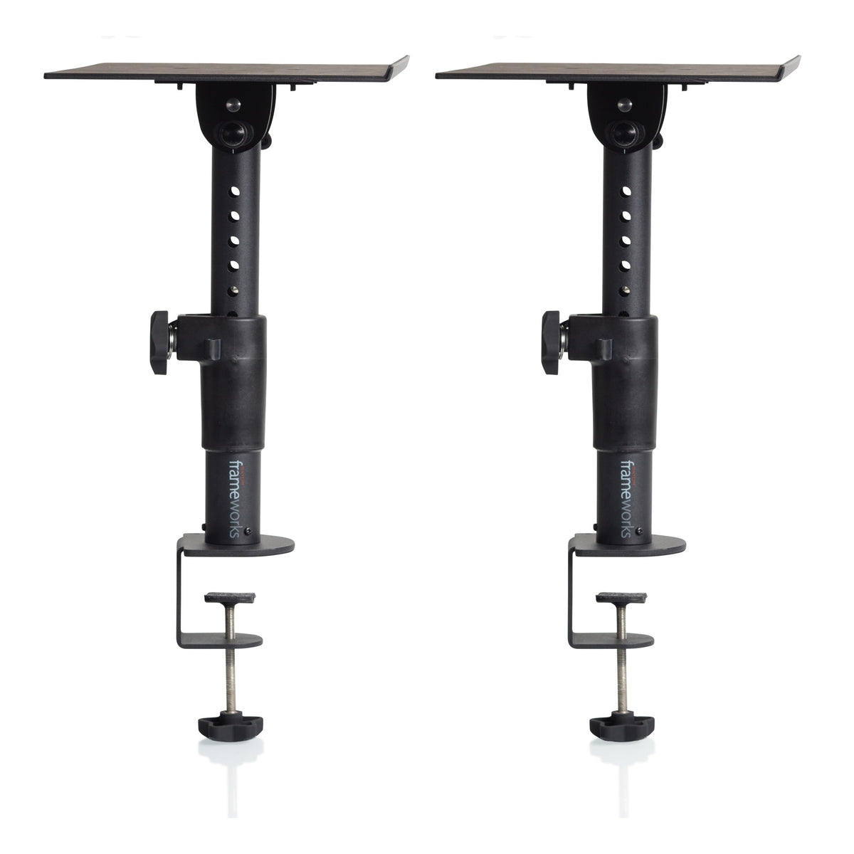 Gator Frameworks Clamp-On Studio Monitor Stand Pair