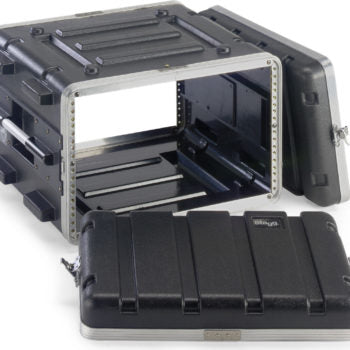 Stagg ABS 6U - 6U 19″ ABS Rack Case | Stagg Gig Bag / Case for Safe Transport