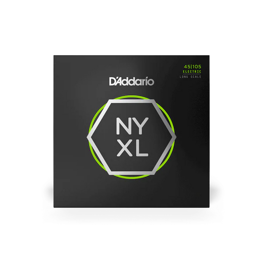 D'Addario NYXL45105 Bass Strings 4-String – Light Top/Medium Bottom 45-105