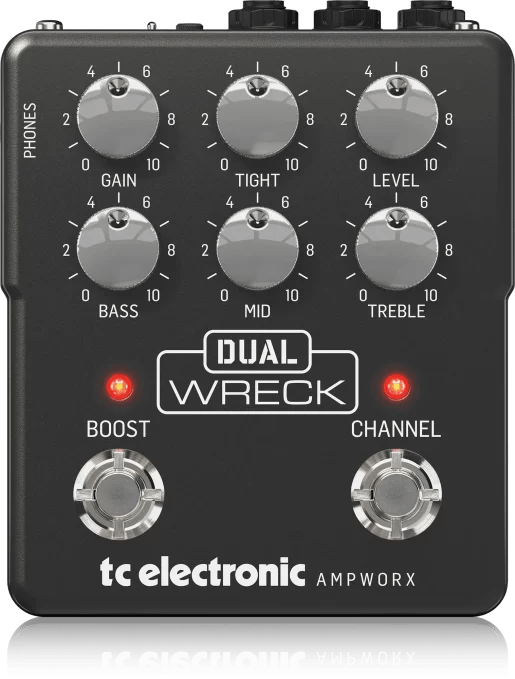 TC Electronic Ampworx Dual Wreck Preamp Pedal - Fouche Guitars