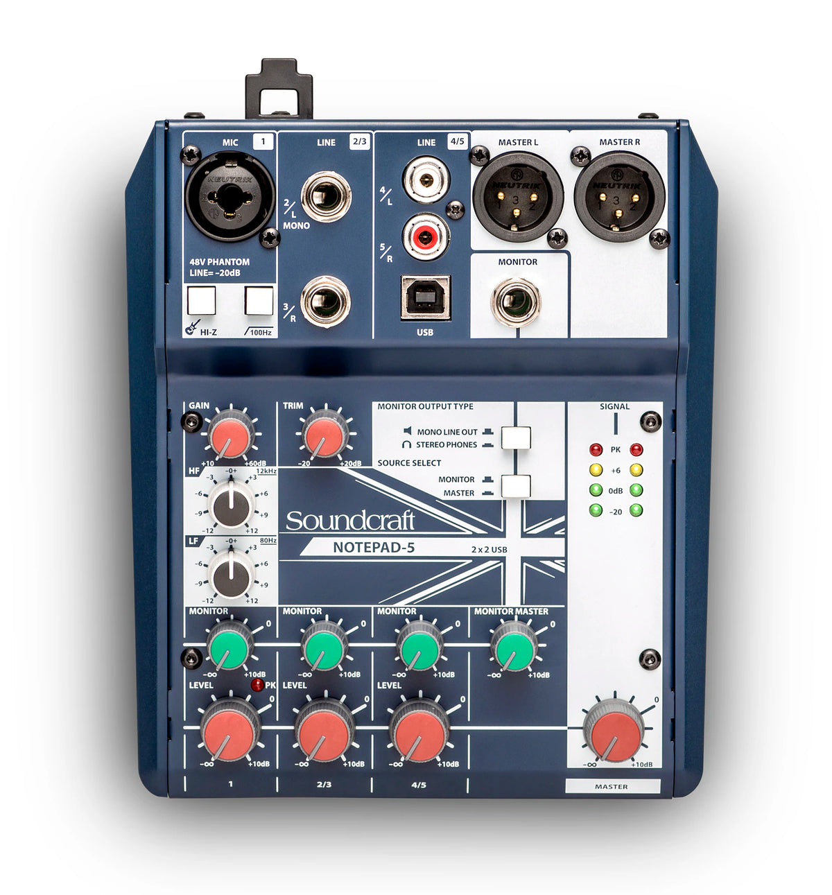 Soundcraft Notepad-5 Small Mixer with USB