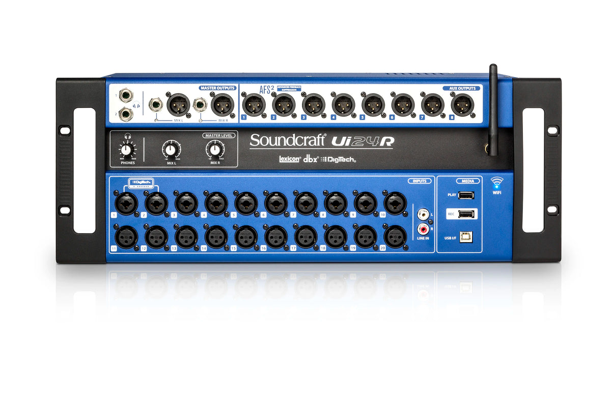 Soundcraft Ui24R 24-Channel Digital Mixer and Recorder