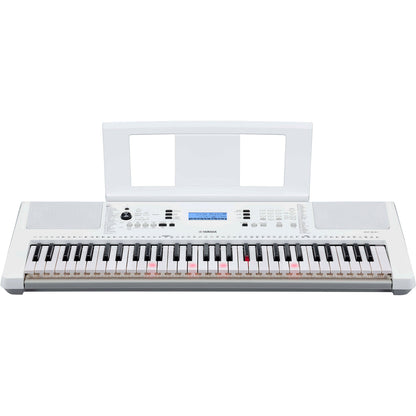 Yamaha EZ-300 61-Key Keyboard with Lighting Keys – White