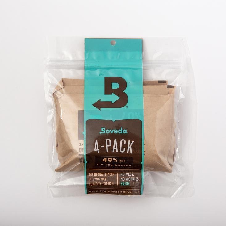 BOVEDA 49% RH, SIZE 70 FOUR PACK - Fouche Guitars