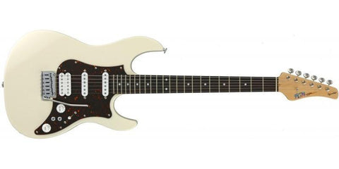 FGN EXPERT ODYSSEY EOS-AL-R IN ANTIQUE WHITE - Fouche Guitars